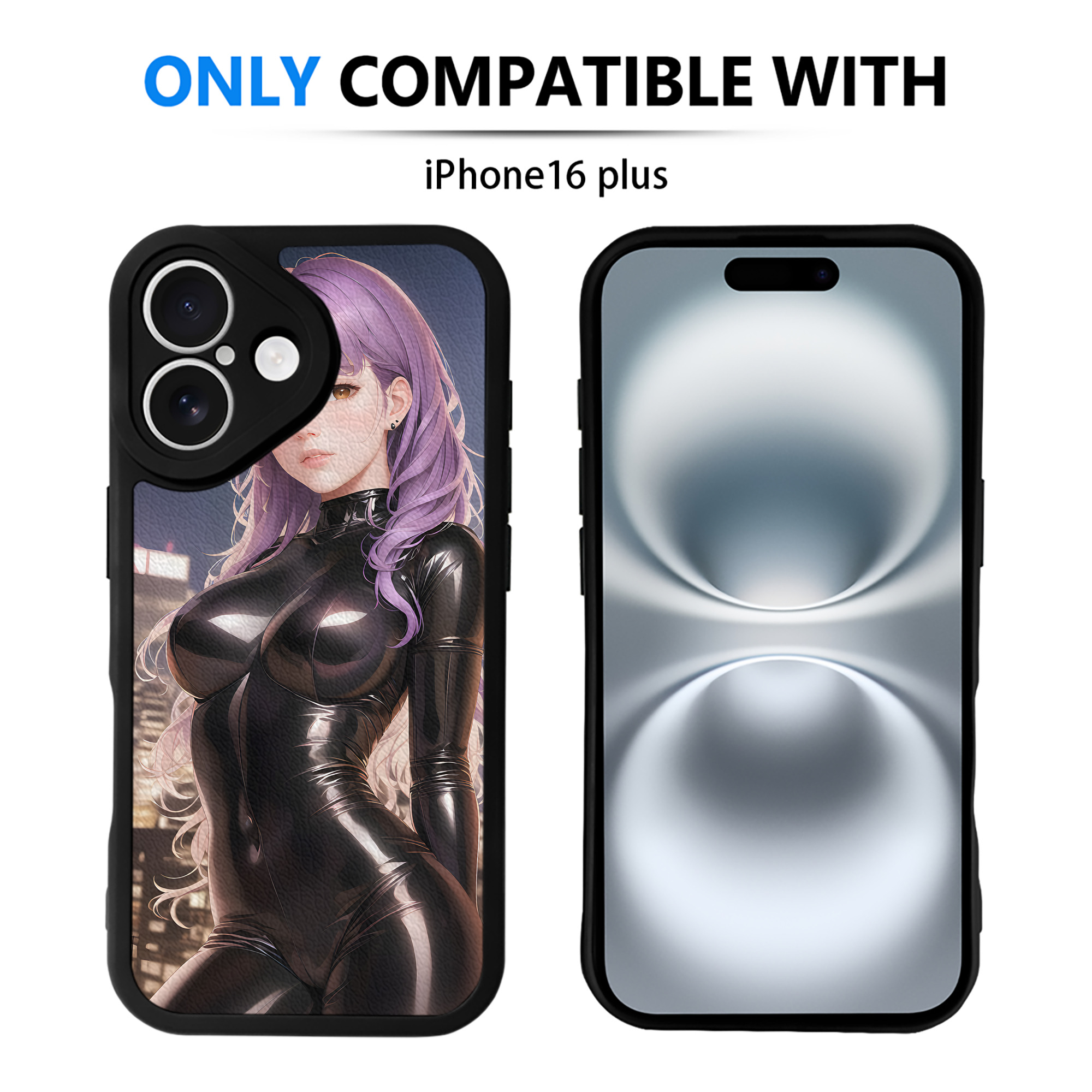 （画像用） EVA 新世紀エヴァンゲリオン 【iPhone 16シリーズ対応】シリコンスマホケース（レザー調） 材質：シリコン